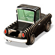 cartoon car no. 35