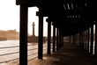 under the boardwalk