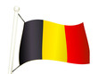 drapeau de la belgique