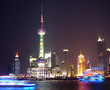 night view in shanghai