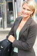 business frau auf reise