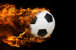fotball in action