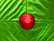green leather