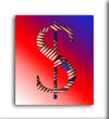 Illustration: An American dollar sign icon An American dollar sign icon