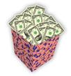Illustration: Box of money Box of money