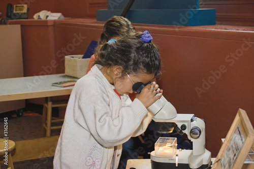 Photo: child with microscope child with microscope