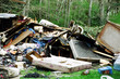garbage dumping
