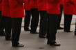 jambes dans la fanfare