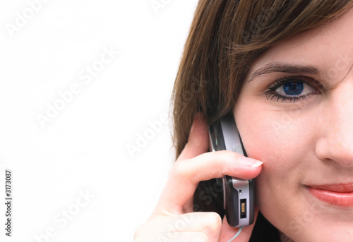 telefonierde frau