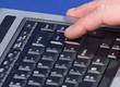 press the enter key