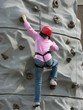 girl climbing