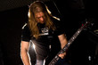 rock guitarist playing solo