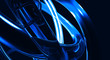 blue glass rings