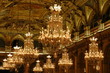 lustre and ceiling - baroque design