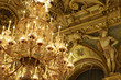 lustre and ceiling - baroque design