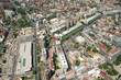 areal view of the skopje - macedonia areal view of the skopje - macedonia