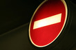 sens interdit