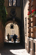 dark alley in budapest centre