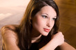 dreamy woman