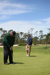 seniors golfing