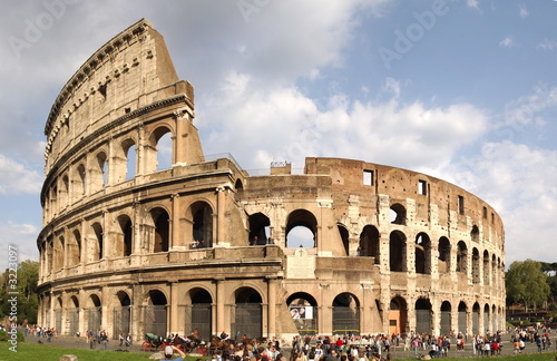Photo: coliseum panorama coliseum panorama