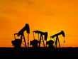 Silhouette three oil pumps