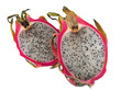 dragon fruit slices