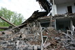 demolished house