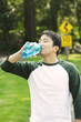 drinking water