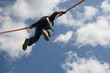 boy in the air