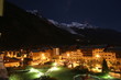 chamonix by night