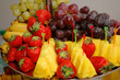 some appetizing food from banquet table some appetizing food from banquet table