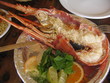 langouste et salade