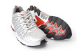 Man's jogging shoes