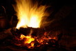 feu de bois