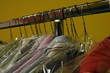 dry cleaner's rack
