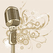 vintage microphone