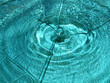 Photographie : goccia d\'acqua in levitazione