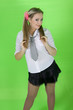 skittish student