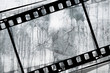 grunge film frame