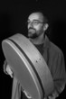 portrait of man playing drum portrait of man playing drum