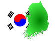 map of south korea map of south korea
