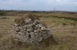 tas de pierres sur l'ile de ouessant