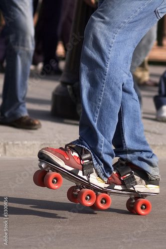 Photo: patins à roulettes patins à roulettes