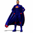 blue super hero #2
