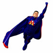 blue super hero #3
