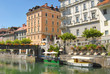 Old city centre of Ljubljana