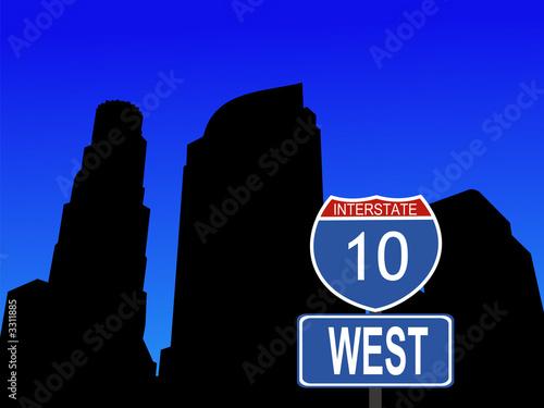 los angeles skyline