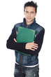 attractive boy student