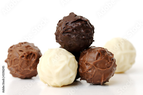 chocolate truffles